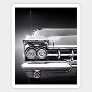 American classic car Imperial 1959 Front view Magnet